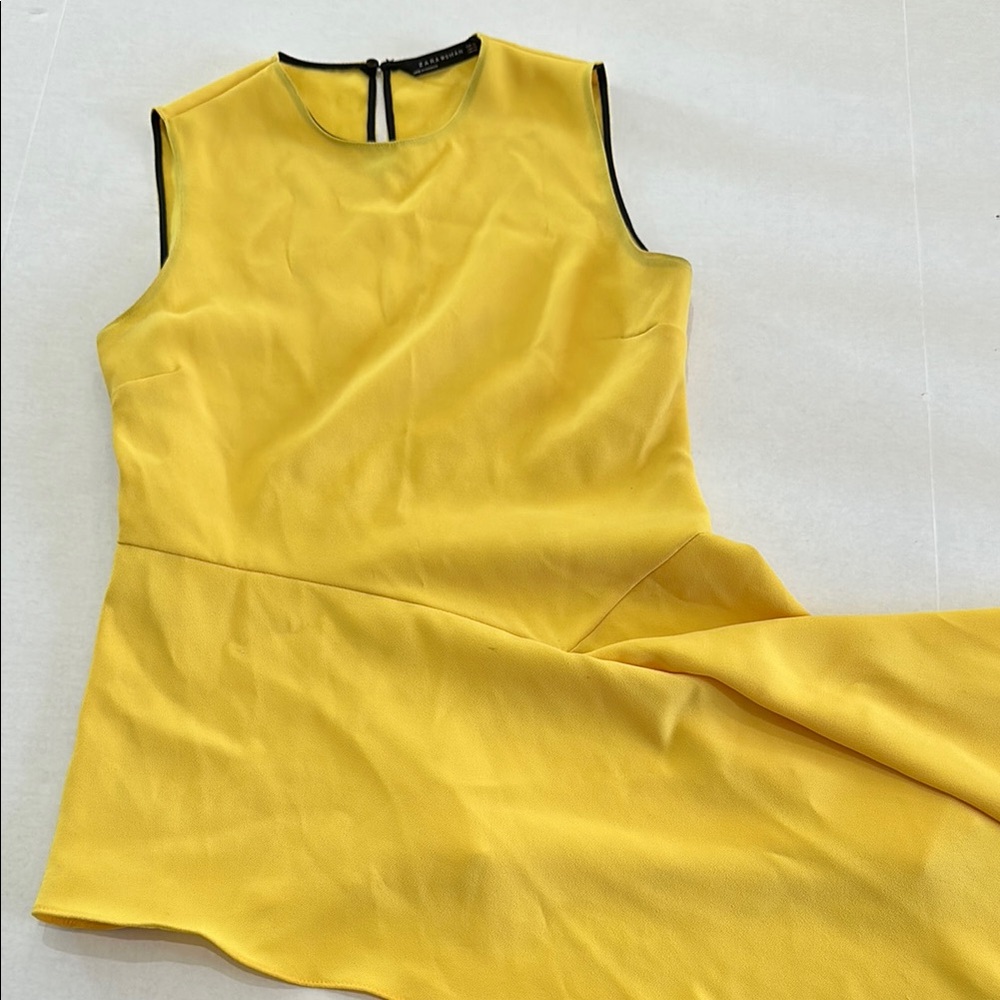 Yellow Zara Asymmetric Top - Picture 4 of 5